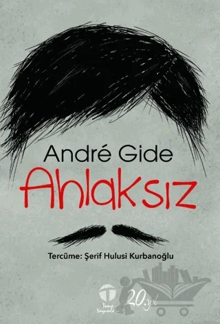 Ahlaksız – Andre Gide – Tema Yayınları kitap kapağı