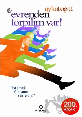 Evrenden Torpilim Var – Aykut Oğut – Dharma Yayınları kitap kapağı