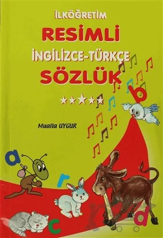 İlköğretim Resimli İngilizce-Türkçe Sözlük – Mualla Uygur – Engin Yayınevi kitap kapağı