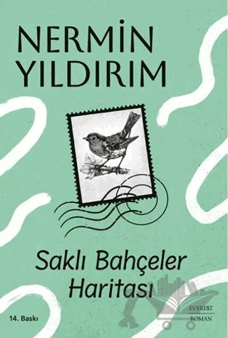Saklı Bahçeler Haritası – Nermin Yıldırım – Everest Yayınları kitap kapağı