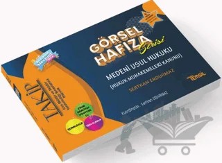Takip Görsel Hafıza Serisi Medeni Usul Hukuku – Sertkan Erdurmaz – Temsil Kitap kitap kapağı