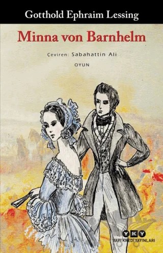 Minna von Barnhelm – Gotthold Ephraim Lessing – Yapı Kredi Yayınları kitap kapağı