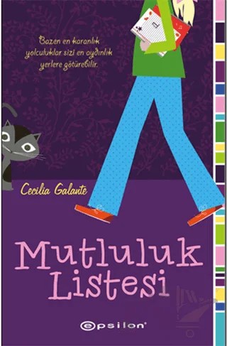 Mutluluk Listesi – Cecilia Galante – Epsilon Yayınevi kitap kapağı