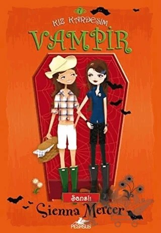 Kız Kardeşim Vampir 7 – Sienna Mercer – Pegasus Çocuk Yayınları kitap kapağı