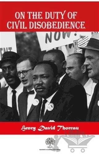 On The Duty Of Civil Disobedience – Henry David Thoreau – Platanus Publishing kitap kapağı
