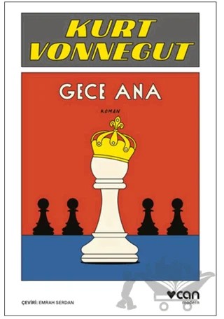 Gece Ana – Kurt Vonnegut – Can Yayınları kitap kapağı