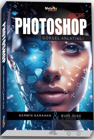 Photoshop – Nermin Karahan, Buse Ülkü – Meteor Yayınevi kitap kapağı