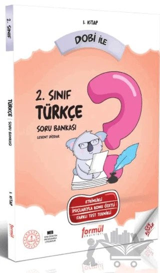DOBİ 2. Sınıf Türkçe Soru Bankası – Levent Dizdar – Formül Yayınları kitap kapağı