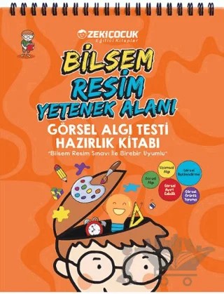 Bilsem Resim Yetenek Alanı Görsel Algı Testi Hazırlık Kitabı – Kolektif – Zekiçocuk Eğitici Kitaplar kitap kapağı