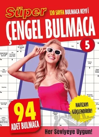 Süper Çengel Bulmaca 5 – Hakan Kayar, Zeliha Kayar – Dokuz Yayınları kitap kapağı
