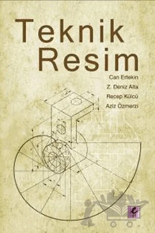 Teknik Resim – Aziz Özmerzi, Can Ertekin, Recep Külcü, Z. Deniz Alta – Efil Yayınevi kitap kapağı
