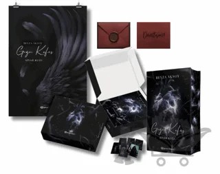 Siyah Kuğu 3 Göğü Kafes (Kutulu Set) – Beyza Aksoy – Epsilon Yayınevi kitap kapağı