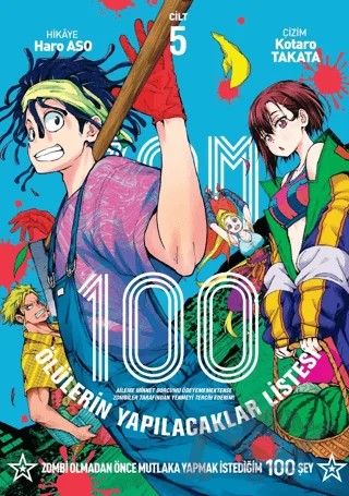Zom 100 Cilt 5 – Haro Aso – Marmara Çizgi kitap kapağı