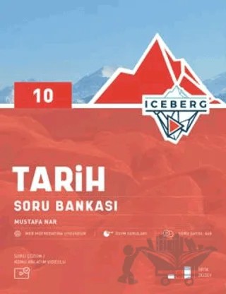 10. Sınıf Iceberg Tarih Soru Bankası – Mustafa Nar – Okyanus Yayınları kitap kapağı