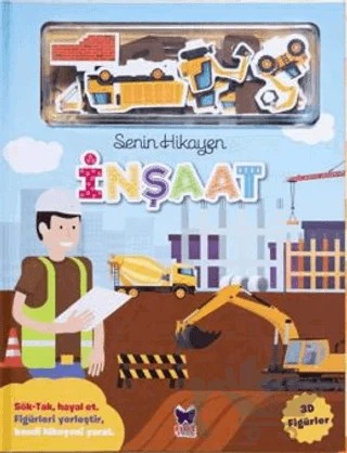 Senin Hikayen - İnşaat – Kollektif – Net Çocuk Yayınları kitap kapağı