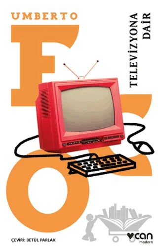 Televizyona Dair – Umberto Eco – Can Yayınları kitap kapağı
