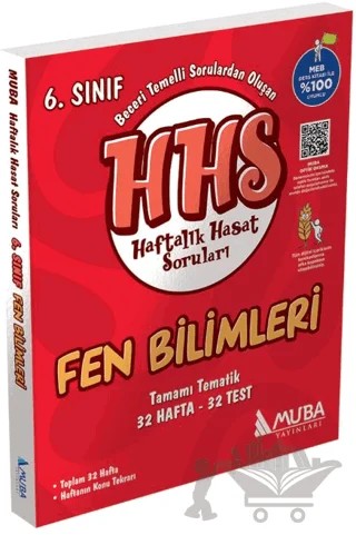 6. Sınıf Fen Bilimleri Haftalık Hasat Soruları (HHS) – Kolektif – Muba Yayınları kitap kapağı