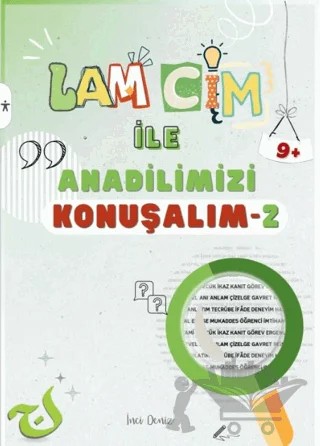 Lam Cim İle Anadilimizi Konuşalım 2 (Etkinlikli) – İnci Deniz – Lam Cim Yayınları kitap kapağı