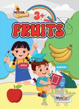 Fruits Türkçe-İngilizce Boyama Kitabı – Kolektif – Meteor Yayınevi kitap kapağı