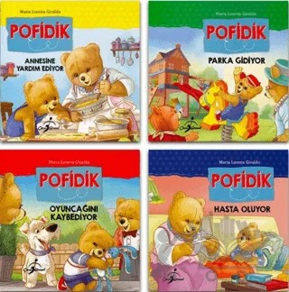Pofidik Çocuklar İçin Hikaye Seti - 4 Kitap – Maria Loretta Giraldo – Çocuk Gezegeni kitap kapağı