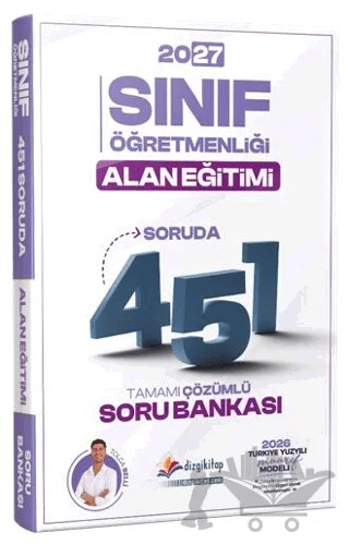 2027 MEB AGS ÖABT Sınıf Alan Eğitimi Soru Bankası Tamamı Çözümlü – Tolga Belli – Dizgi Kitap kitap kapağı