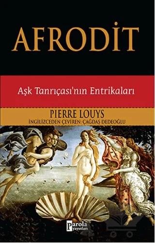 Afrodit – Pierre Louys – Parola Yayınları kitap kapağı