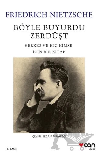 Böyle Buyurdu Zerdüşt – Friedrich Wilhelm Nietzsche – Can Yayınları kitap kapağı