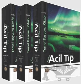 Cander Acil Tıp Temel Başvuru Kitabı – Başar Cander – İstanbul Tıp Kitabevi kitap kapağı