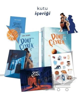 Dört Çeyrek 1 (Hediyeli Kutu) – Azra İzgüner – Ephesus Yayınları kitap kapağı