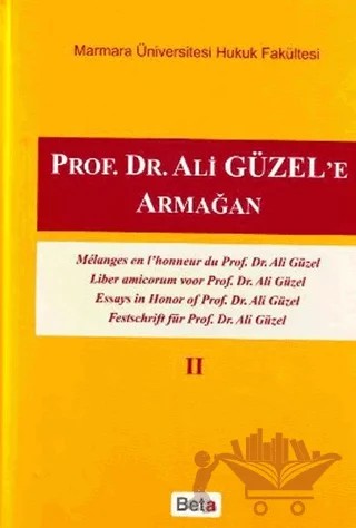 Prof. Dr. Ali Güzel’e Armağan 2 – Kolektif – Beta Yayınevi kitap kapağı