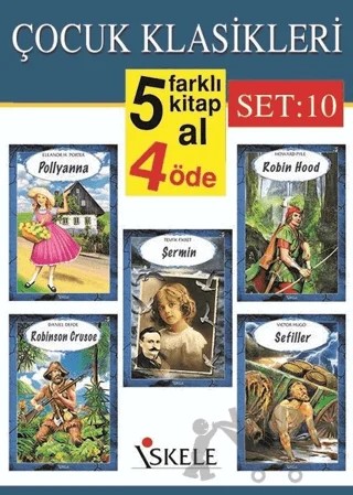 Çocuk Klasikleri (5 Kitap Takım) Set: 10 – Kolektif – İskele Yayıncılık kitap kapağı