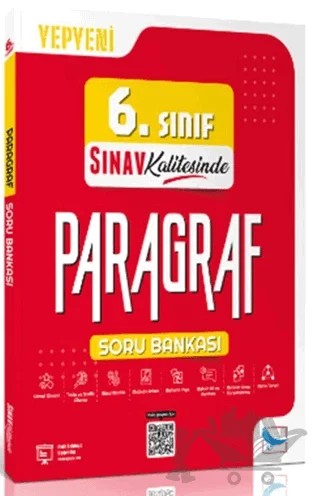 6. Sınıf Paragraf Sınav Kalitesinde Soru Bankası – Kollektif – Sınav Yayınları kitap kapağı