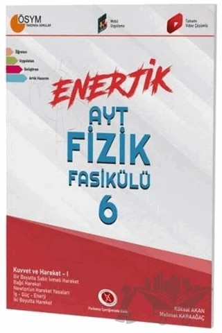 Enerjik AYT Fizik Fasikülü - 6 – Mehmet Karaağaç – Karaağaç Yayıncılık kitap kapağı