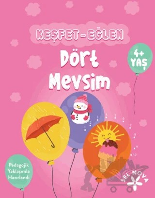 Keşfet-Eğlen: Dört Mevsim – Kolektif – Sel Yayıncılık kitap kapağı