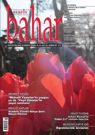 Berfin Bahar Aylık Kültür Sanat ve Edebiyat Dergisi Sayı: 232 Haziran 2017 – Berfin Bahar Dergisi kitap kapağı
