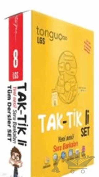 8. Sınıf LGS Taktikli Tüm Dersler Soru Bankası Seti – Kolektif – Tonguç Akademi kitap kapağı