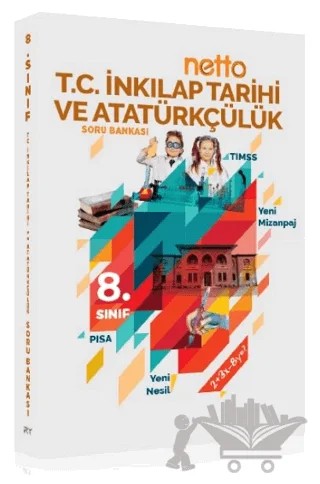 Netto Lgs 8. Sınıf Yeni Nesil T.C. İnkılap Tarihi ve Atatürkçülük Soru Bankası – Kolektif – Referans Yayınları kitap kapağı