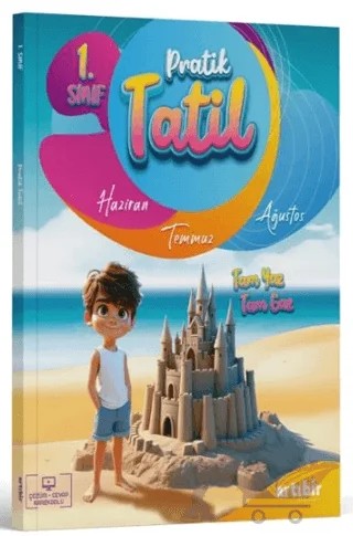 1. Sınıf Pratik Yaz Tatili – Kolektif – ArtıBir Yayınları kitap kapağı