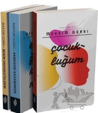 Gorki Otobiyografik Üçleme (3 Kitap Takım) – Maksim Gorki – Yordam Edebiyat kitap kapağı