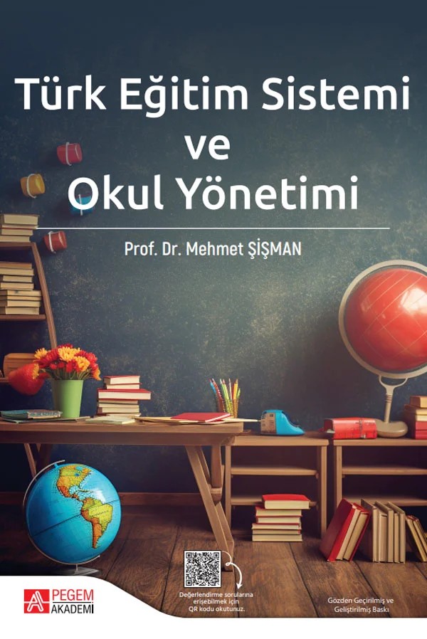 Türk Eğitim Sistemi ve Okul Yönetimi – Mehmet Şişman – Pegem Akademi Yayıncılık kitap kapağı