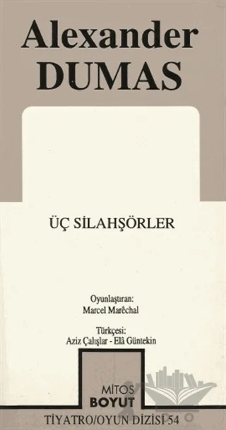 Üç Silahşörler – Alexandre Dumas – Mitos Boyut Yayınları kitap kapağı