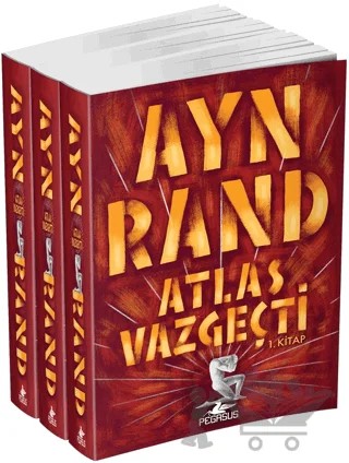 Atlas Vazgeçti (3 Kitaplık Set) – Ayn Rand – Pegasus Yayınları kitap kapağı