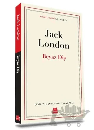 Beyaz Diş – Jack London – Kırmızı Kedi Yayınevi kitap kapağı