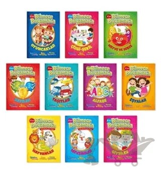 Bilmece Boyamaca (10 Kitap Takım) – Kolektif – Bıcırık Yayınları kitap kapağı