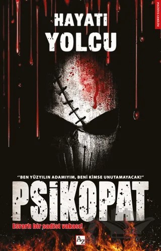 Psikopat – Hayati Yolcu – Az Kitap kitap kapağı