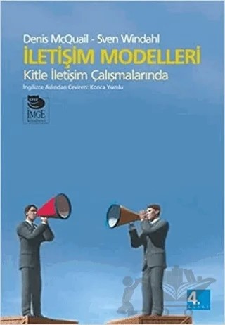 İletişim Modelleri – Sven Windahl, Denis Mcquail – İmge Kitabevi Yayınları kitap kapağı