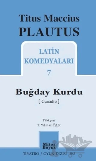 Buğday Kurdu – Titus Maccius Plautus – Mitos Boyut Yayınları kitap kapağı