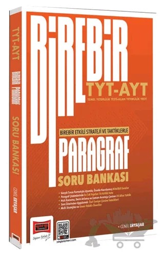 2026 TYT-AYT Birebir Serisi Paragraf Soru Bankası – Cemil Eryaşar – Yargı Yayınevi kitap kapağı