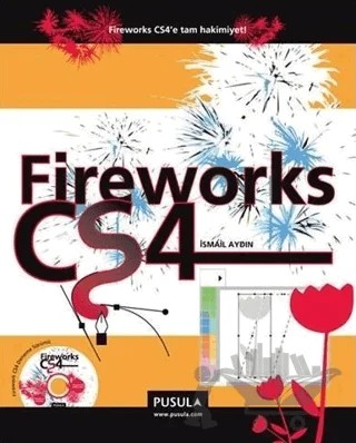 Fireworks CS4 – İsmail Aydın – Pusula Yayıncılık kitap kapağı