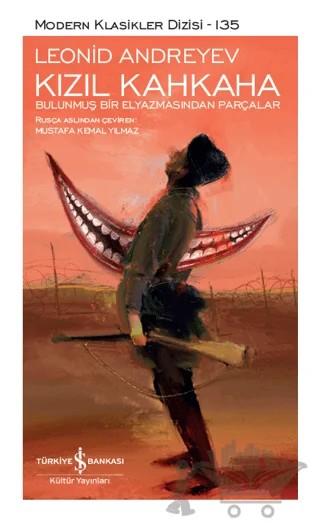 Kızıl Kahkaha (Şömizli) – Leonid Andreyev – İş Bankası Kültür Yayınları kitap kapağı